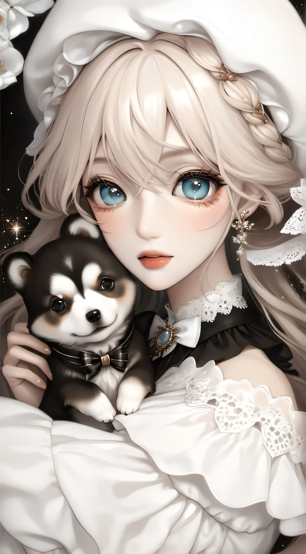 ai character: lily background