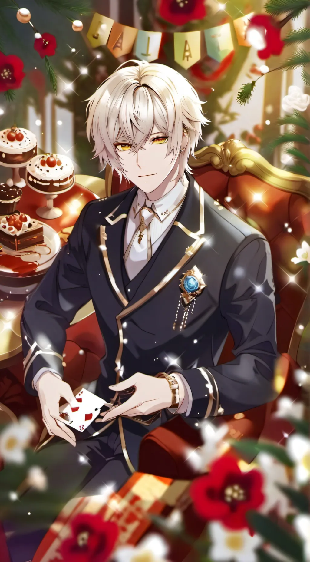 ai character: Van Xavier  background