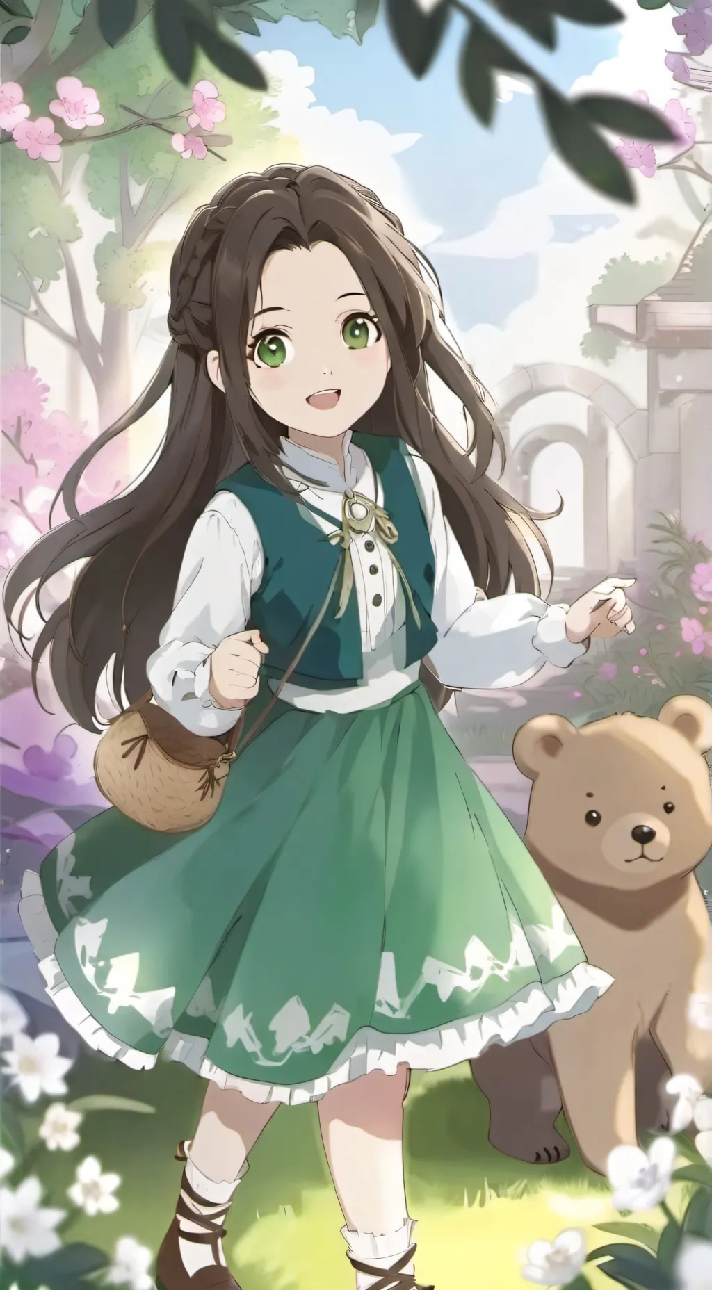 ai character: Sasha background