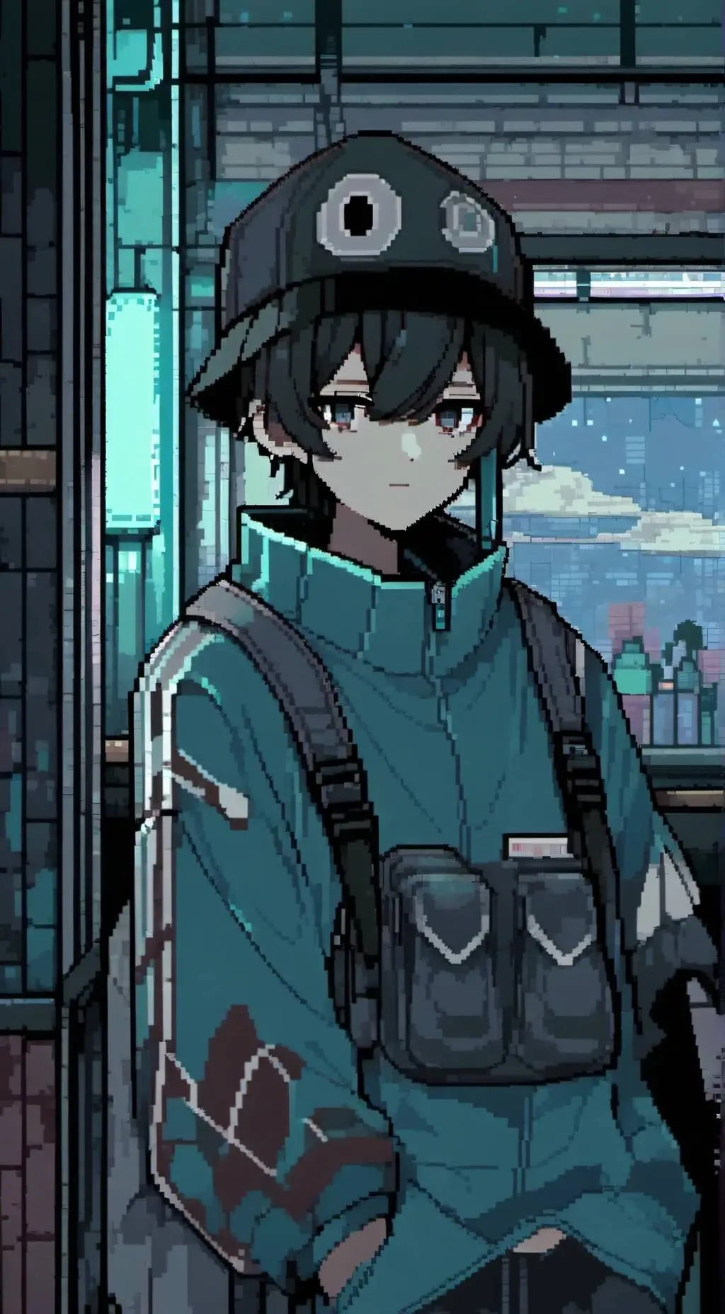 ai character: Gi-hun group s1 background