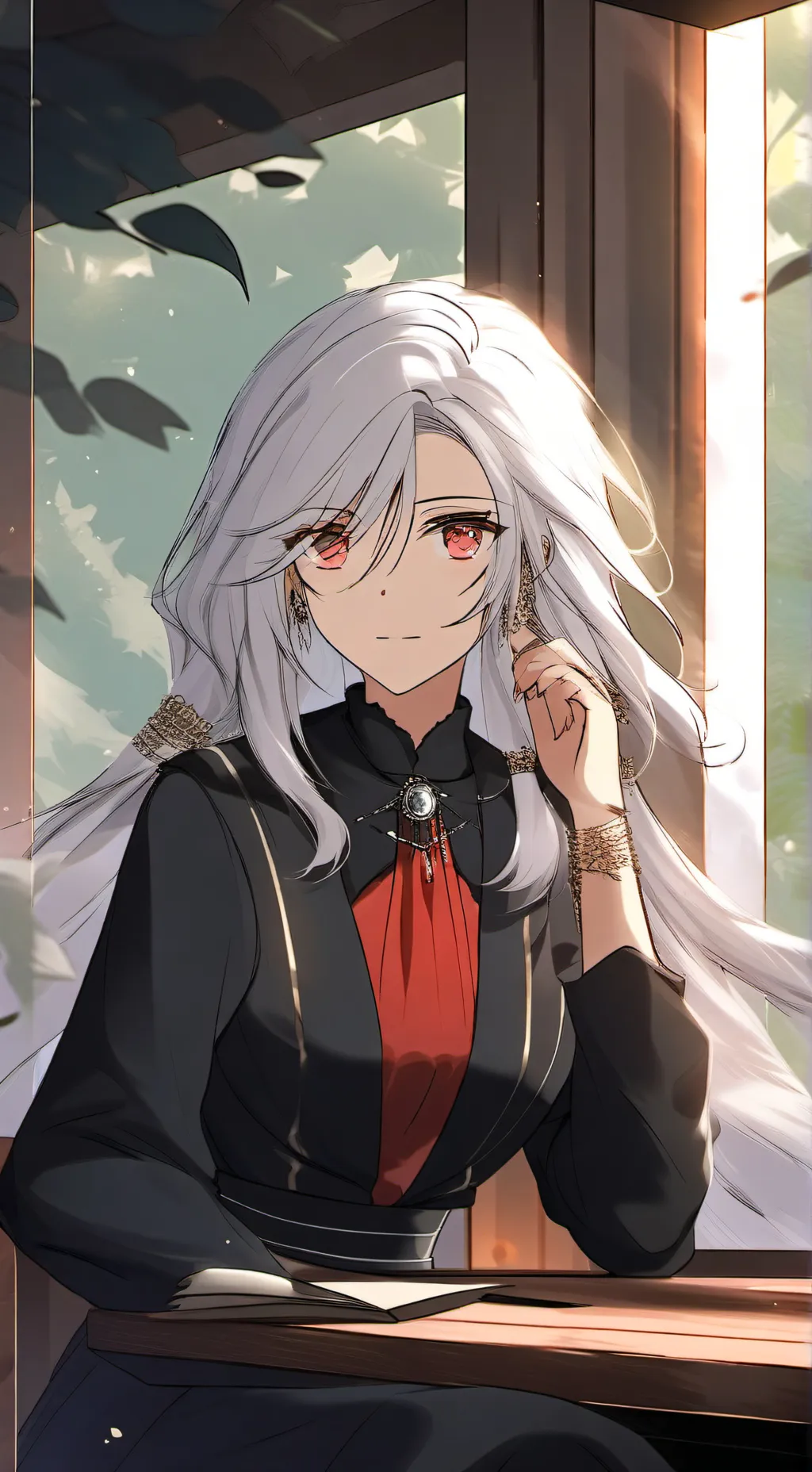 ai character: Akane background