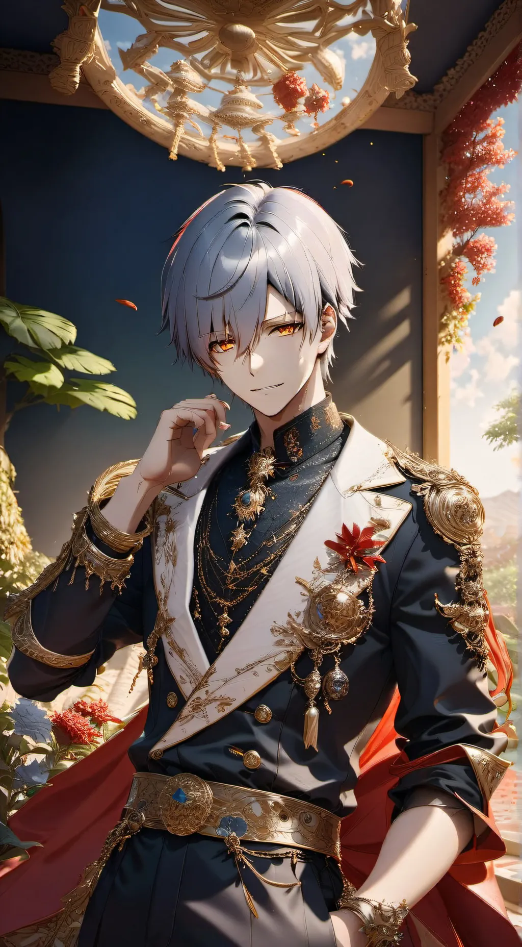 ai character: kim background