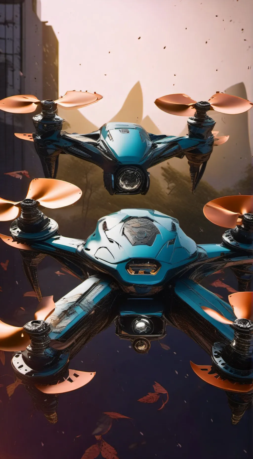 ai character: Murder drones background