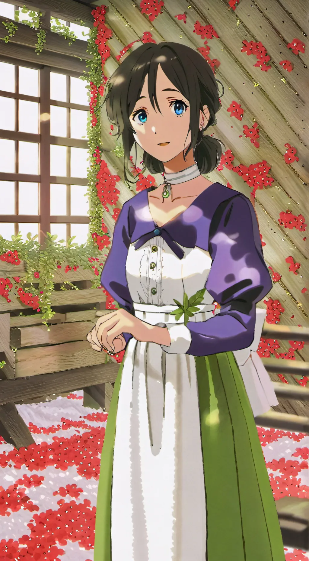 ai character: Jocelyn  Kaier background