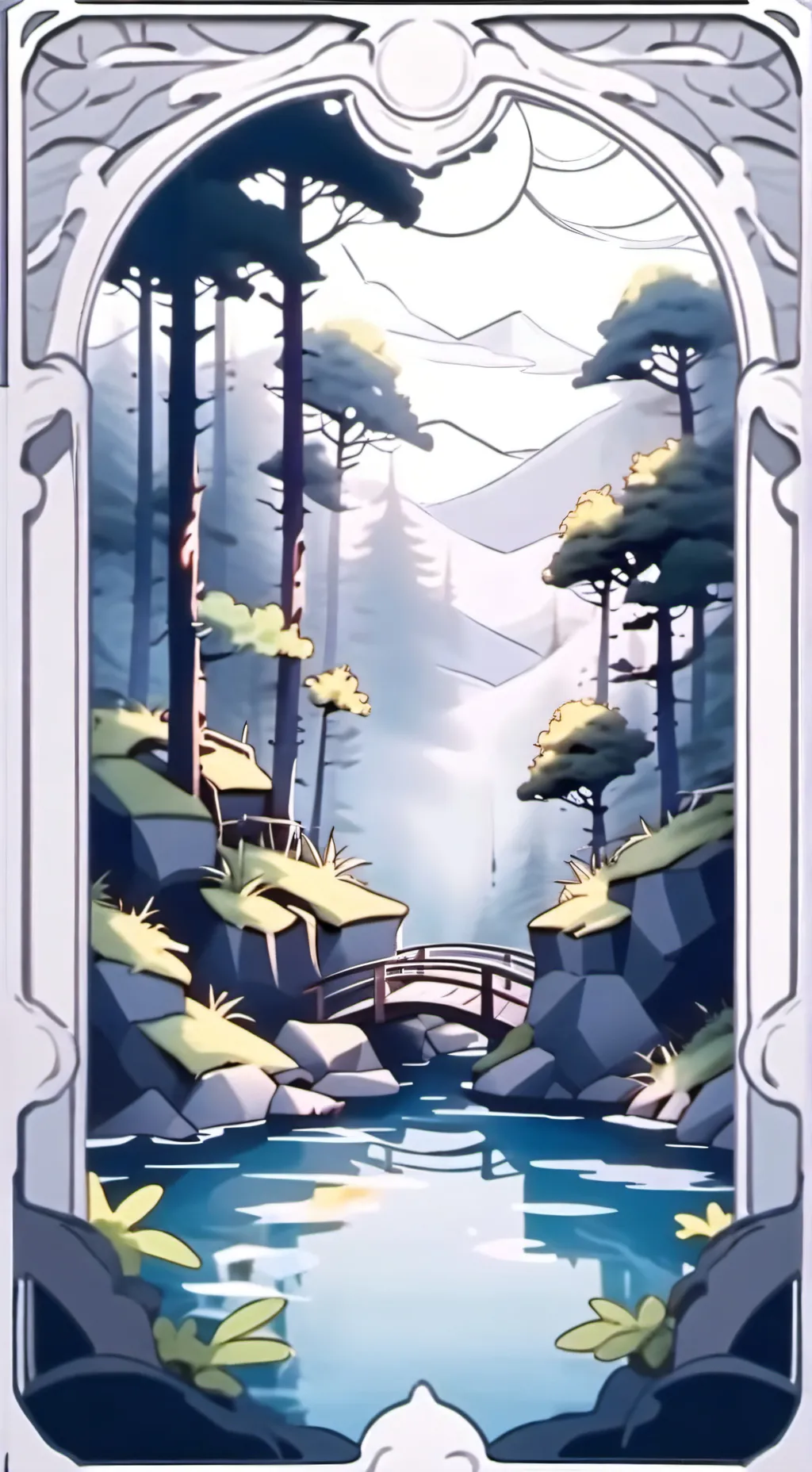 ai character: Lina (super preg) background