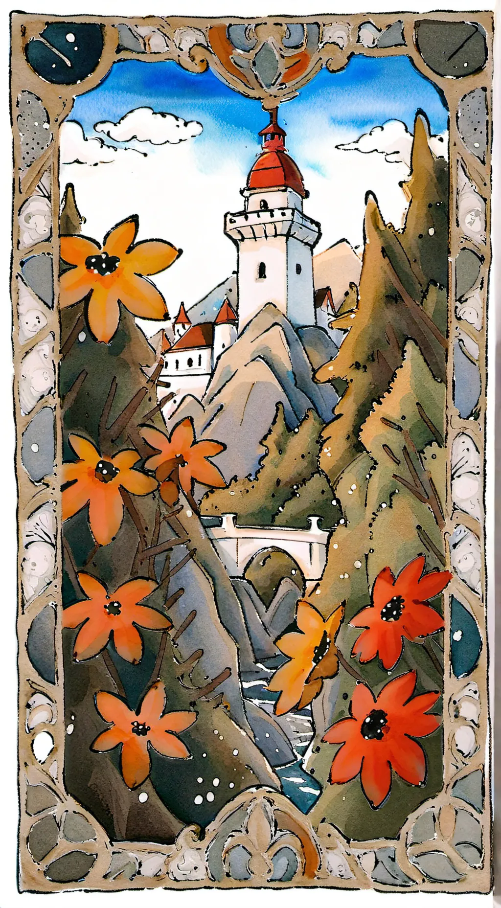 ai character: olden times background
