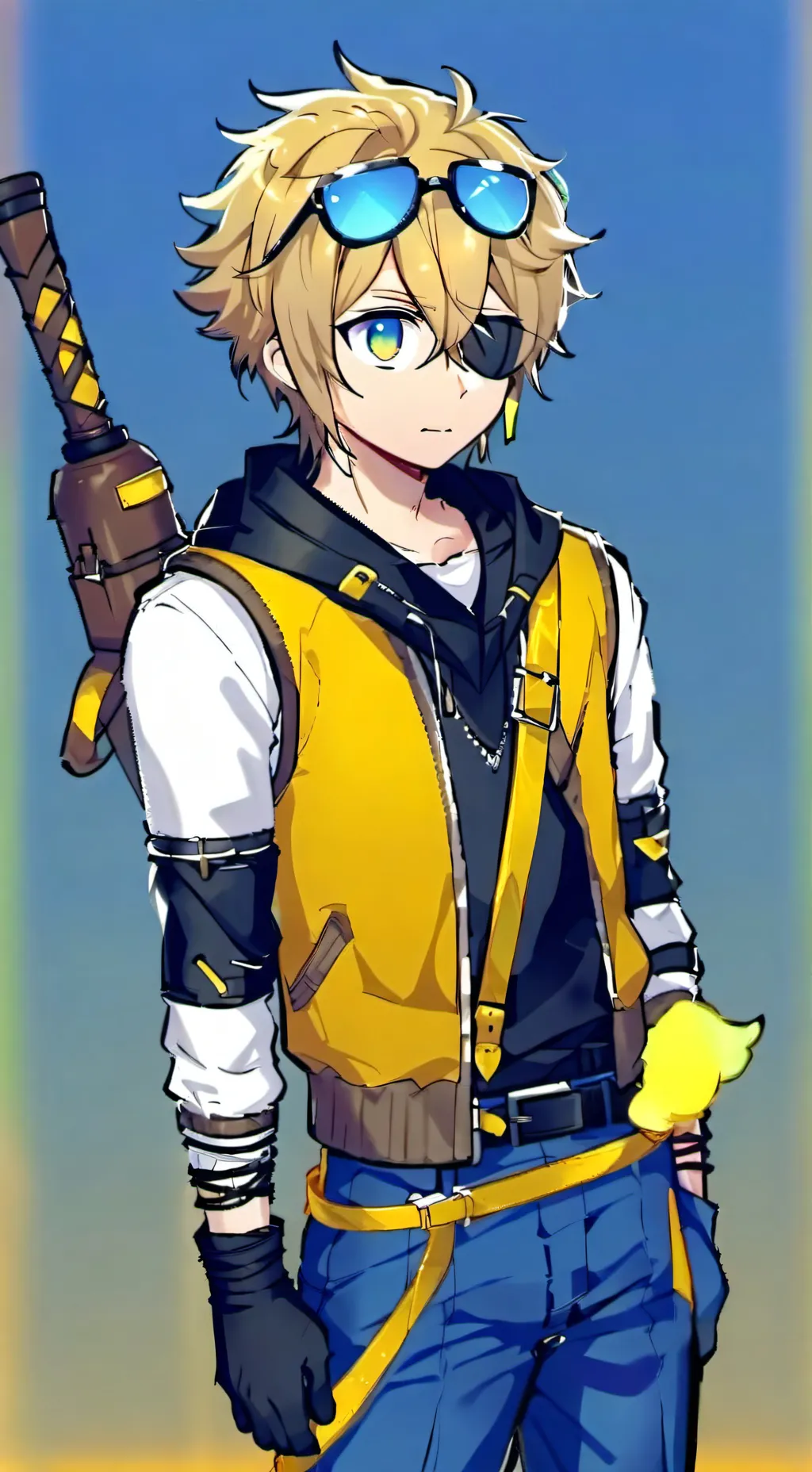 ai character: Power background