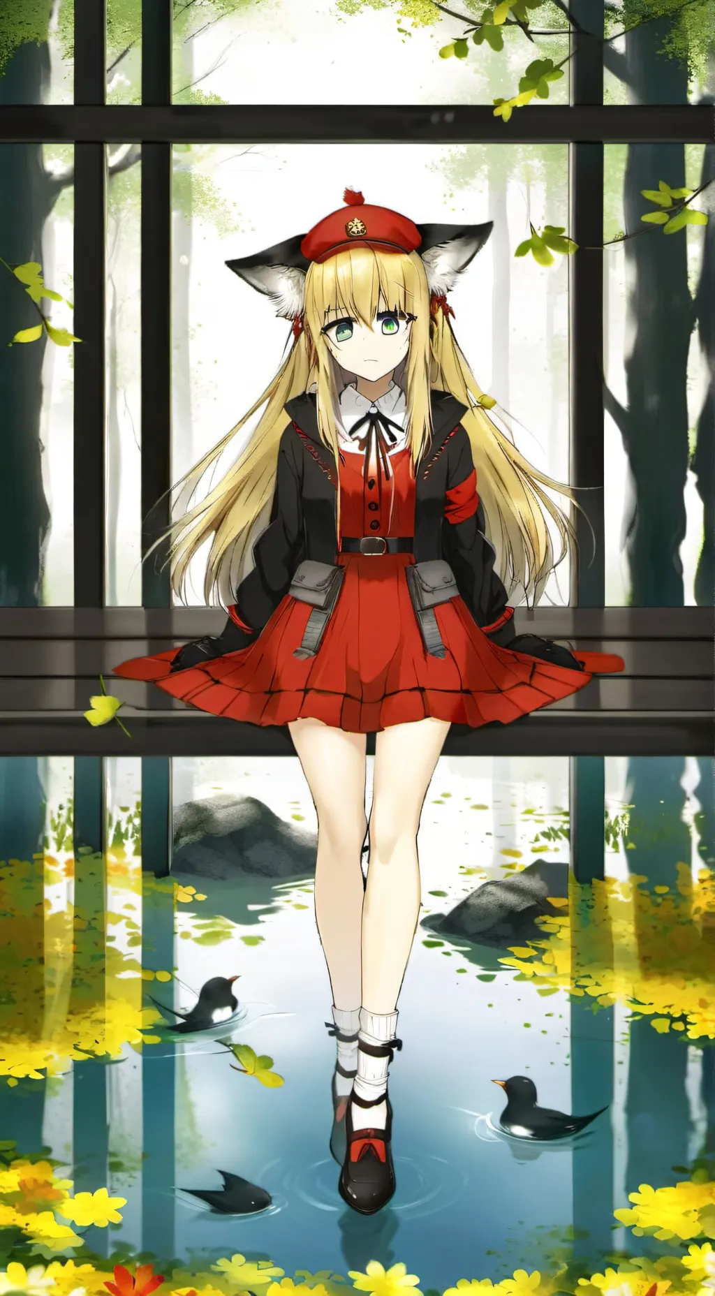 ai character: Red hood (BS) background