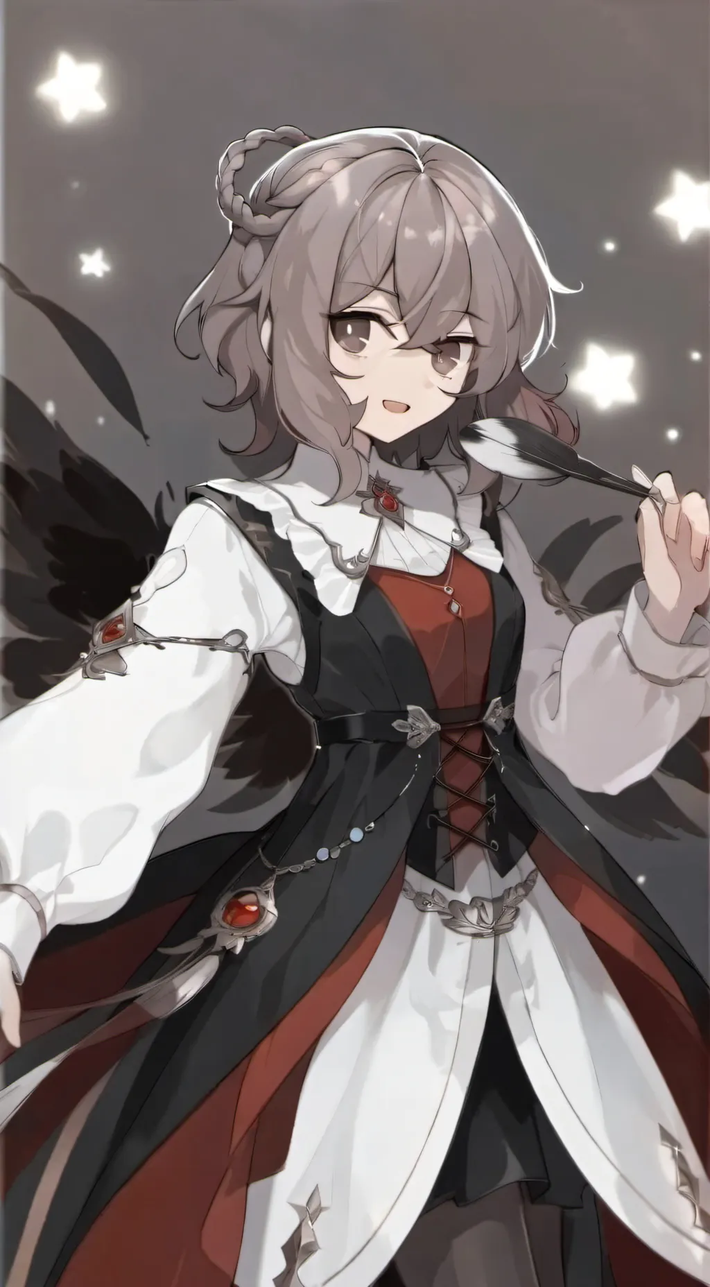 ai character: escuela de alfas background