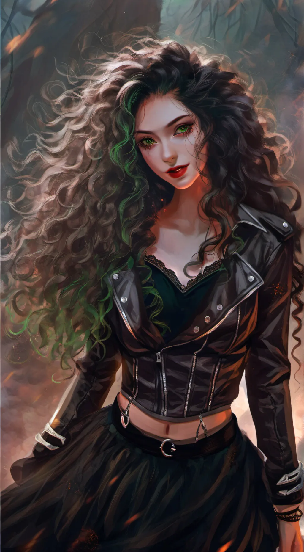 ai character: Hogwarts  background