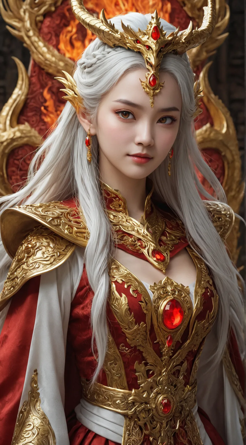 ai character: Empress Beatrix background