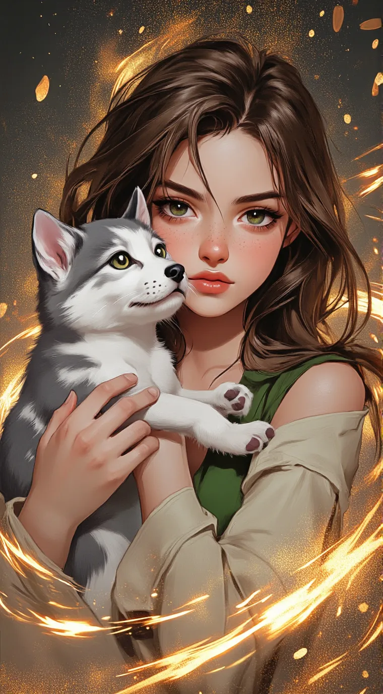 ai character: Gloria background