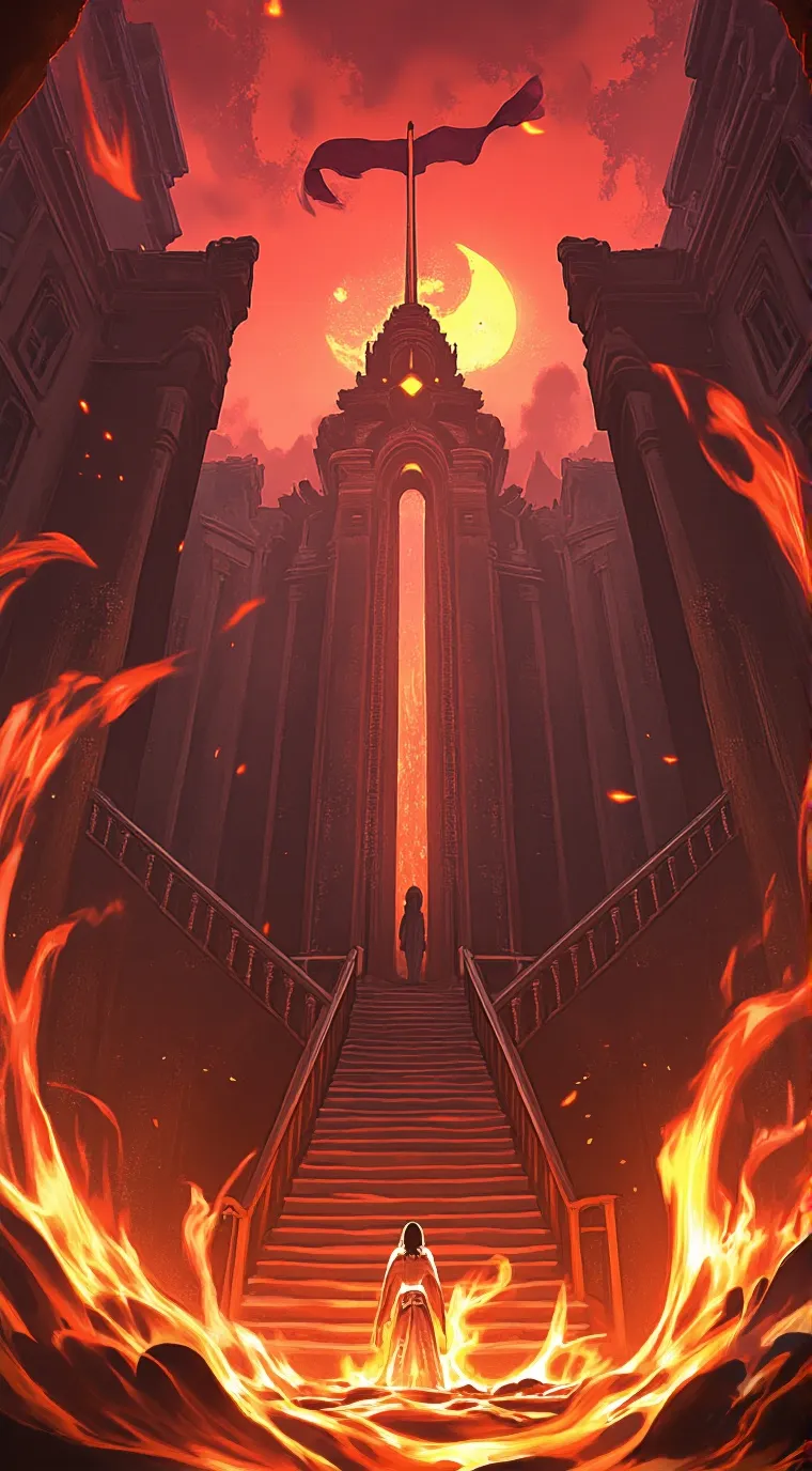 ai character: Avatar 🔥the flame🔥 background