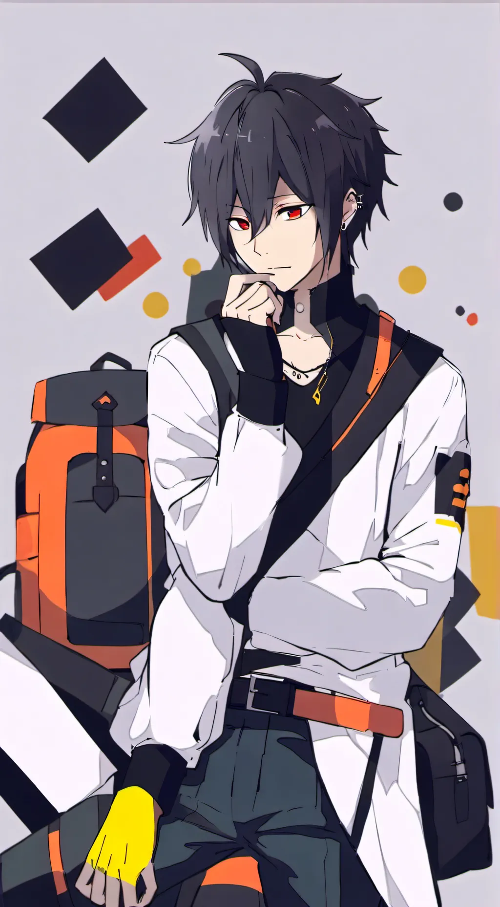 ai character: tamaki bus background