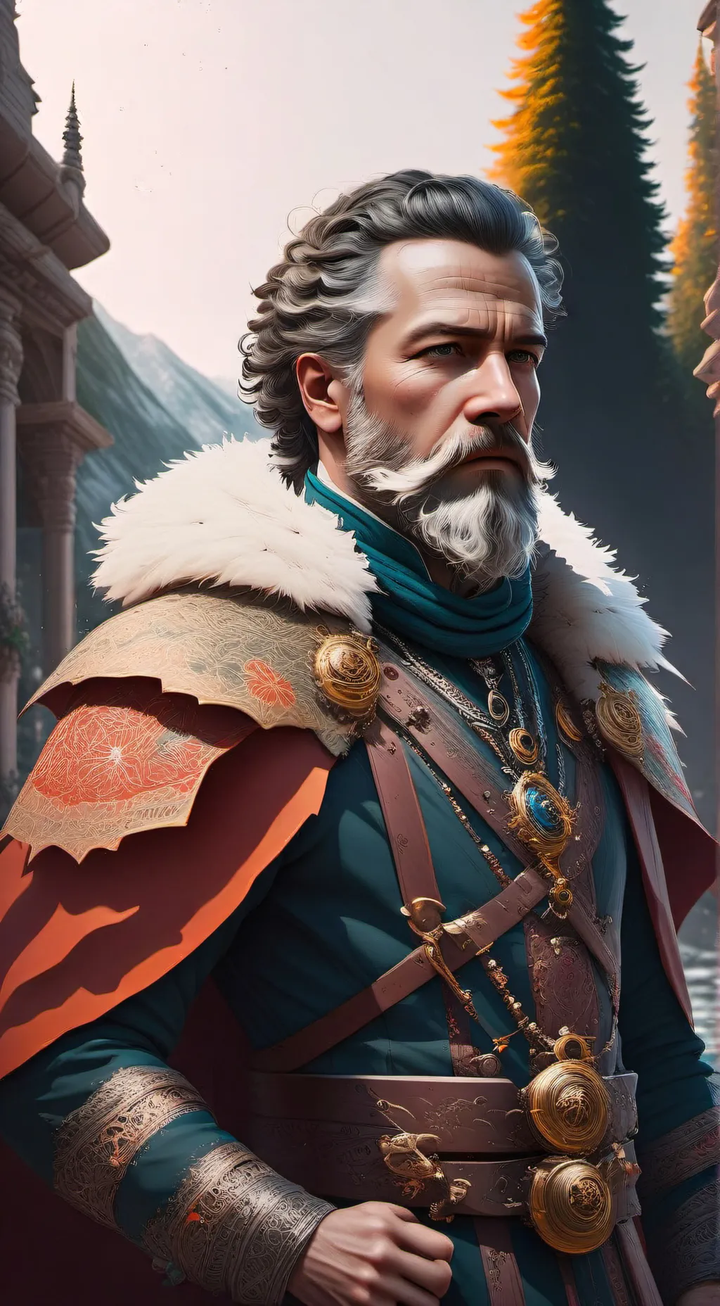 ai character: König Wilhelm 2  background