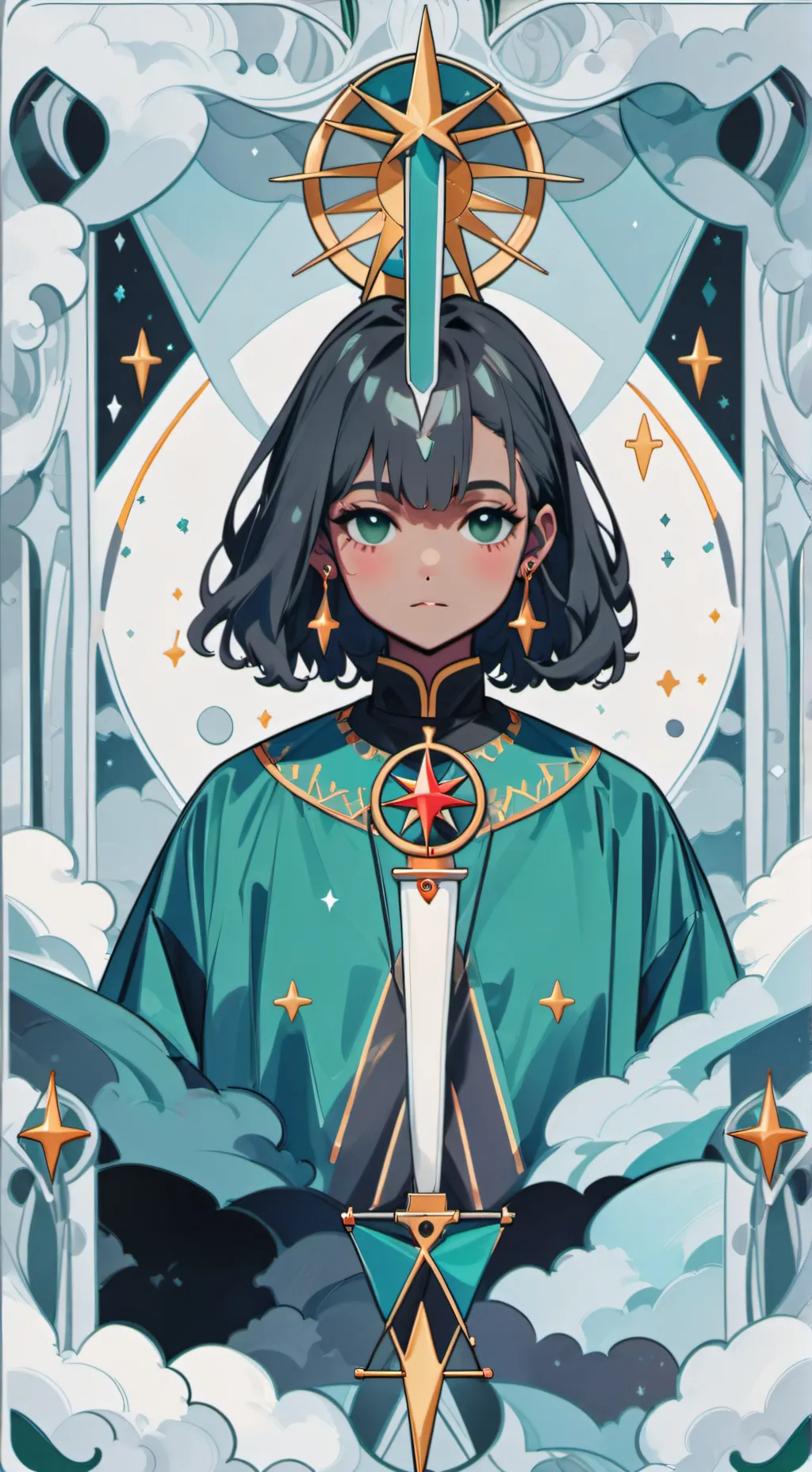 ai character: haruka san background