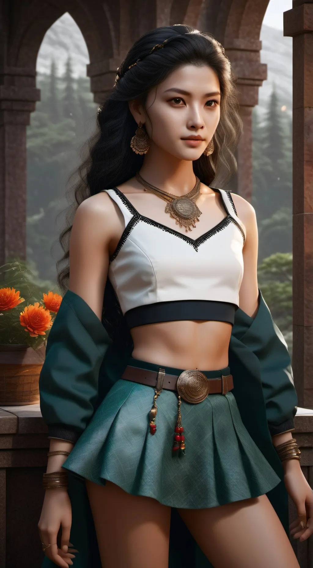 ai character: hp lesb!an background