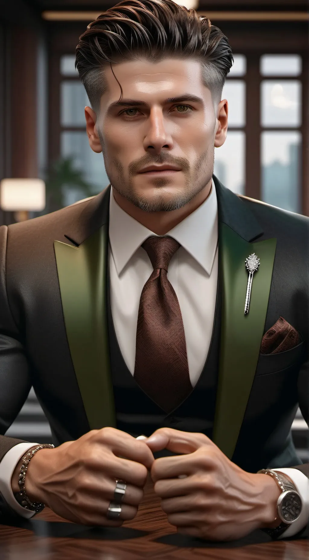 ai character: Dante Russo  background