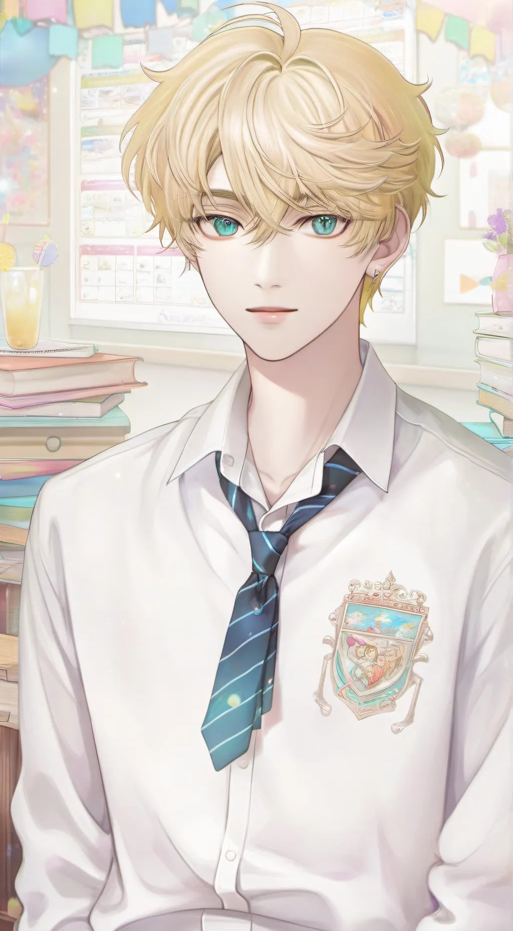 ai character: Mark background