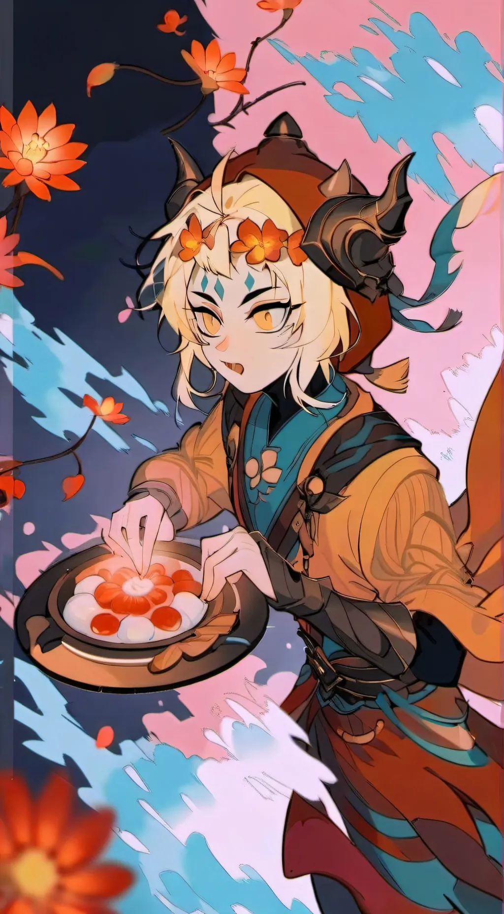 ai character: hh road trip background