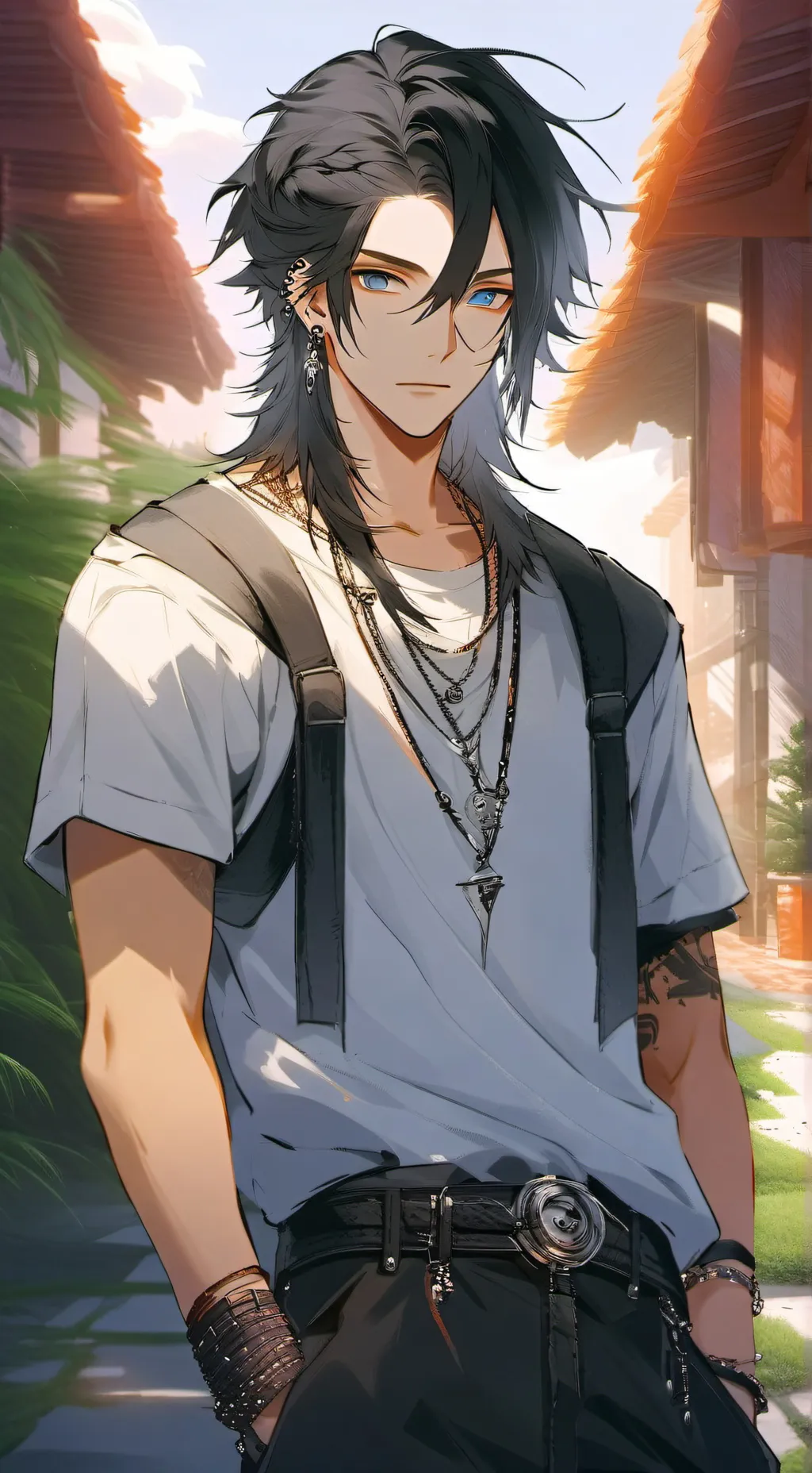 ai character: Eiden background
