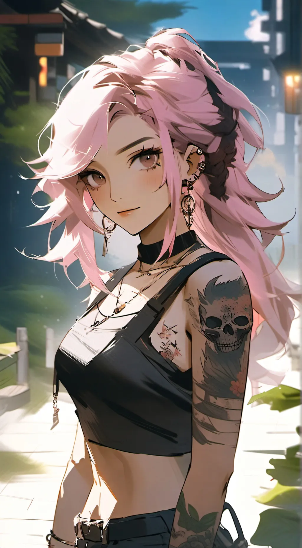 ai character: Bats  background
