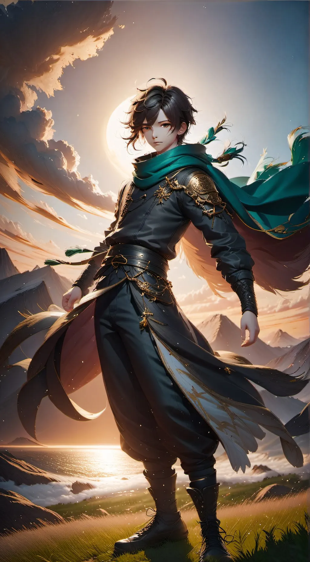 ai character: jcon background