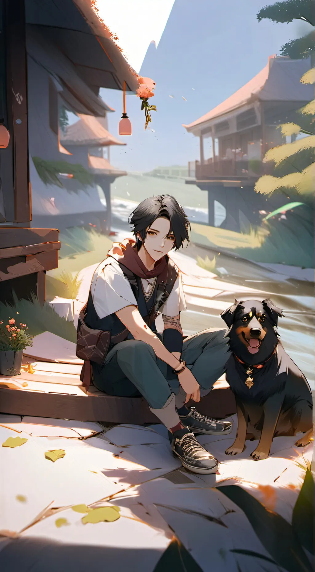 ai character: (|) ken <3(|) background