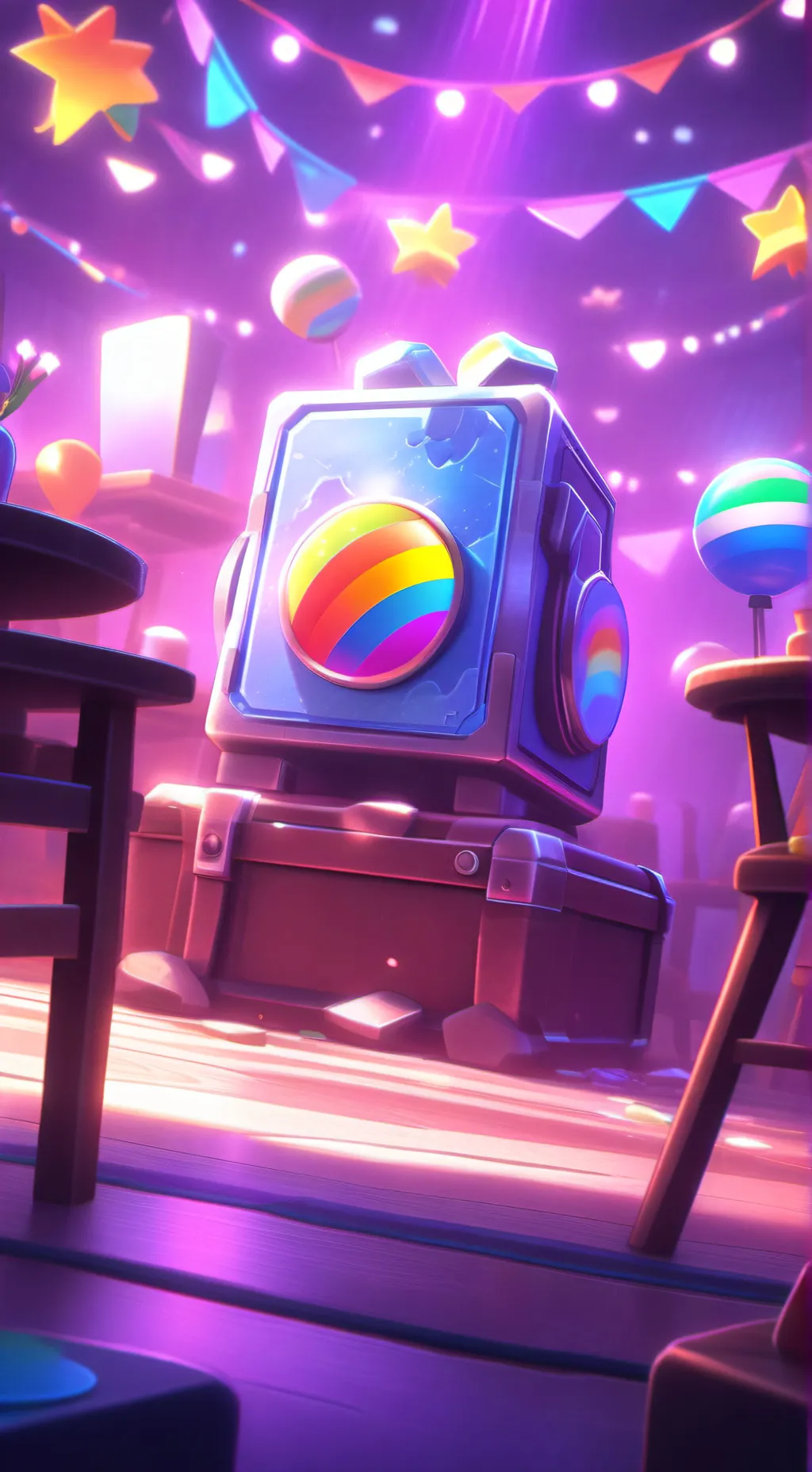 ai character: Pridemonth with oc background