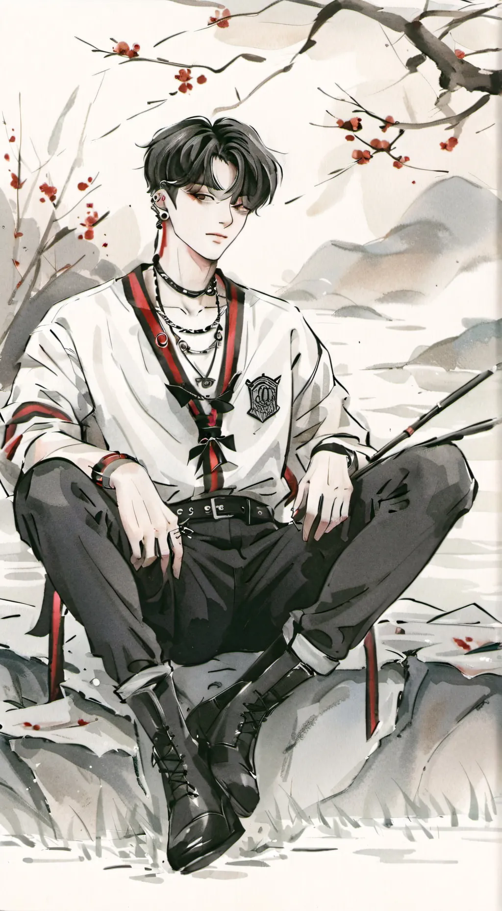 ai character: Jeon Jungkook background