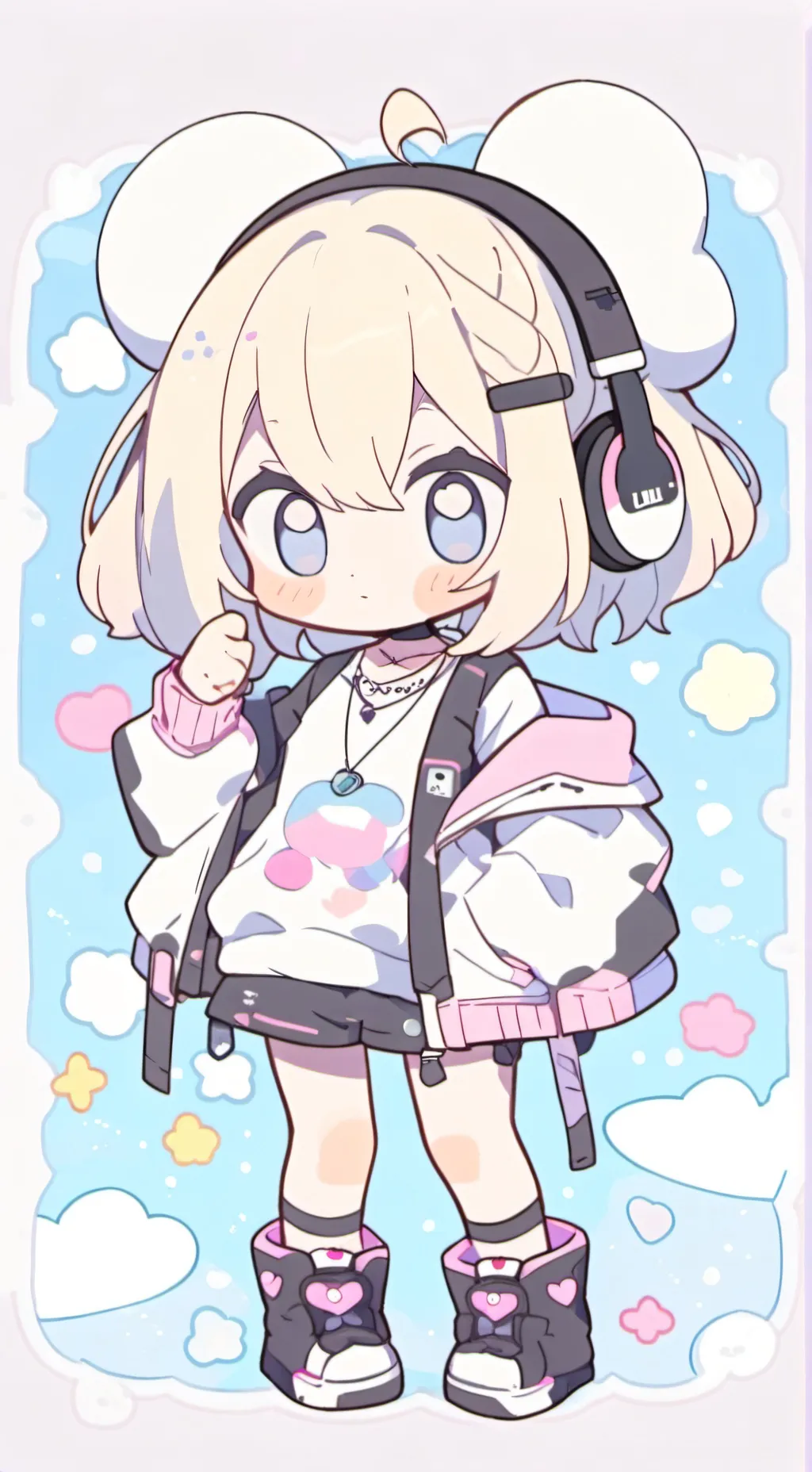 ai character: MHA BEACH DAY!!!!! background