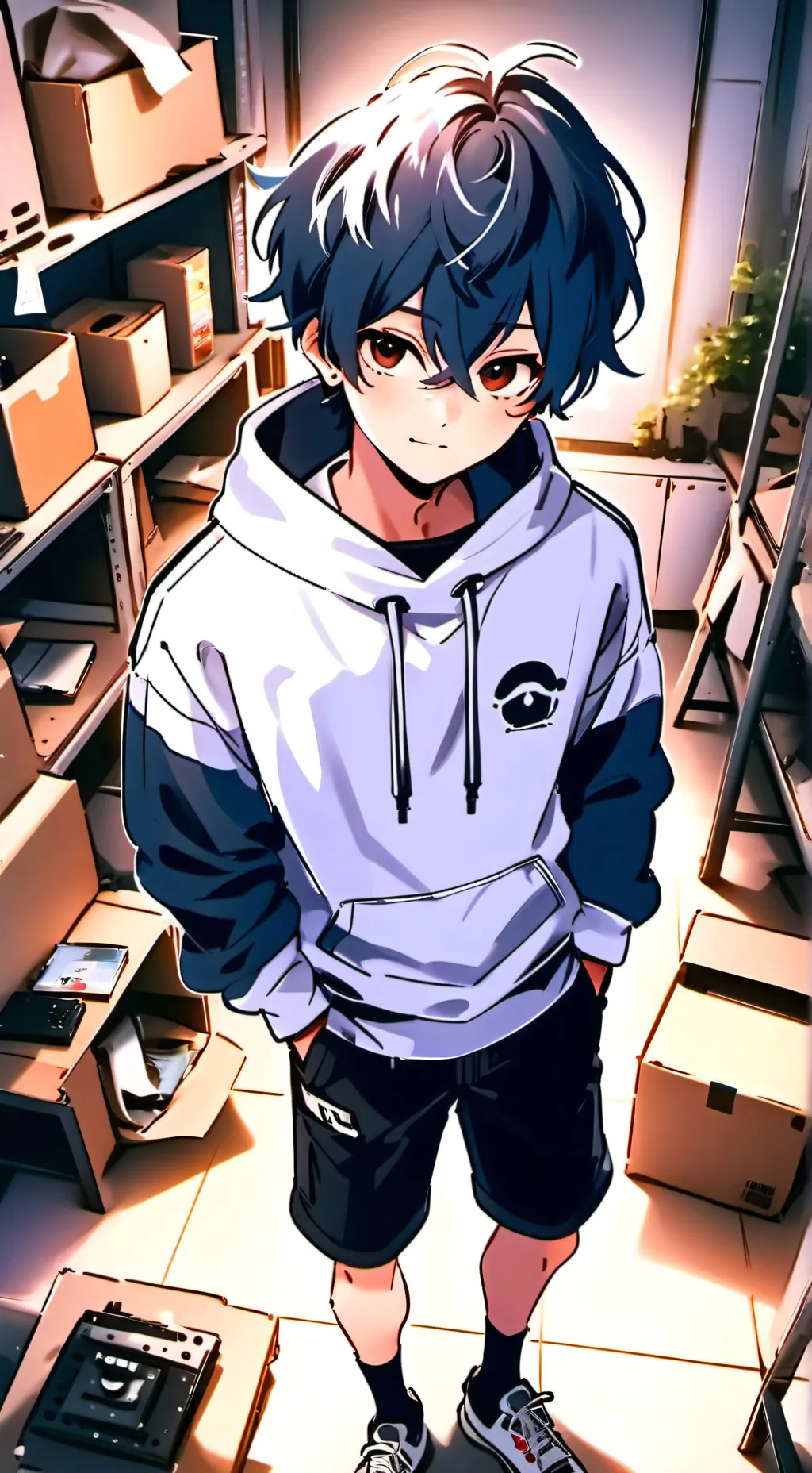 ai character: Jiro the Cosplay E background