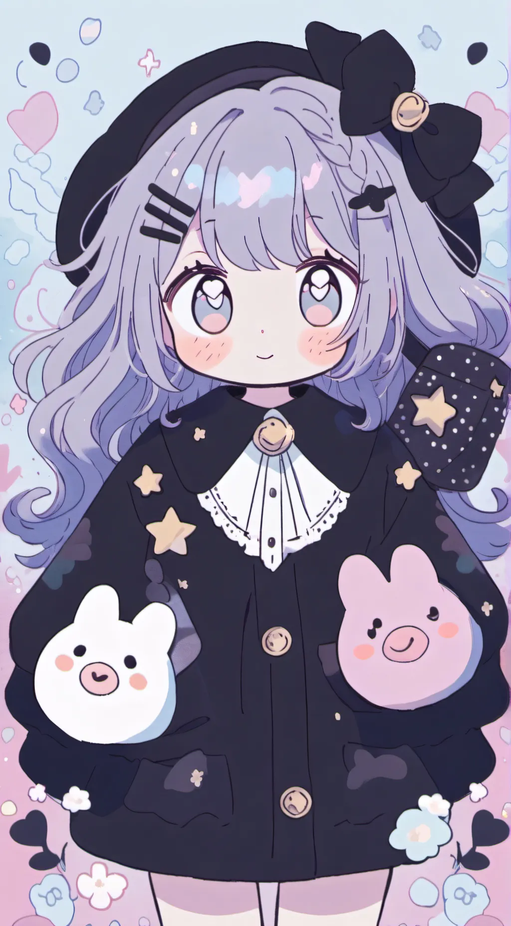 ai character: bonjour  background