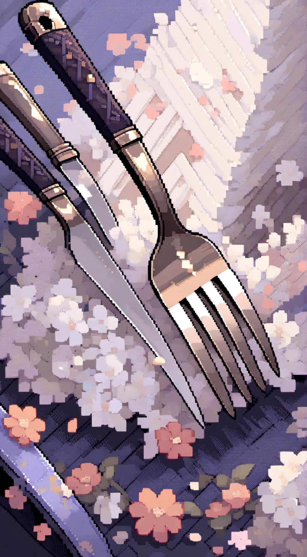 ai character: fork background