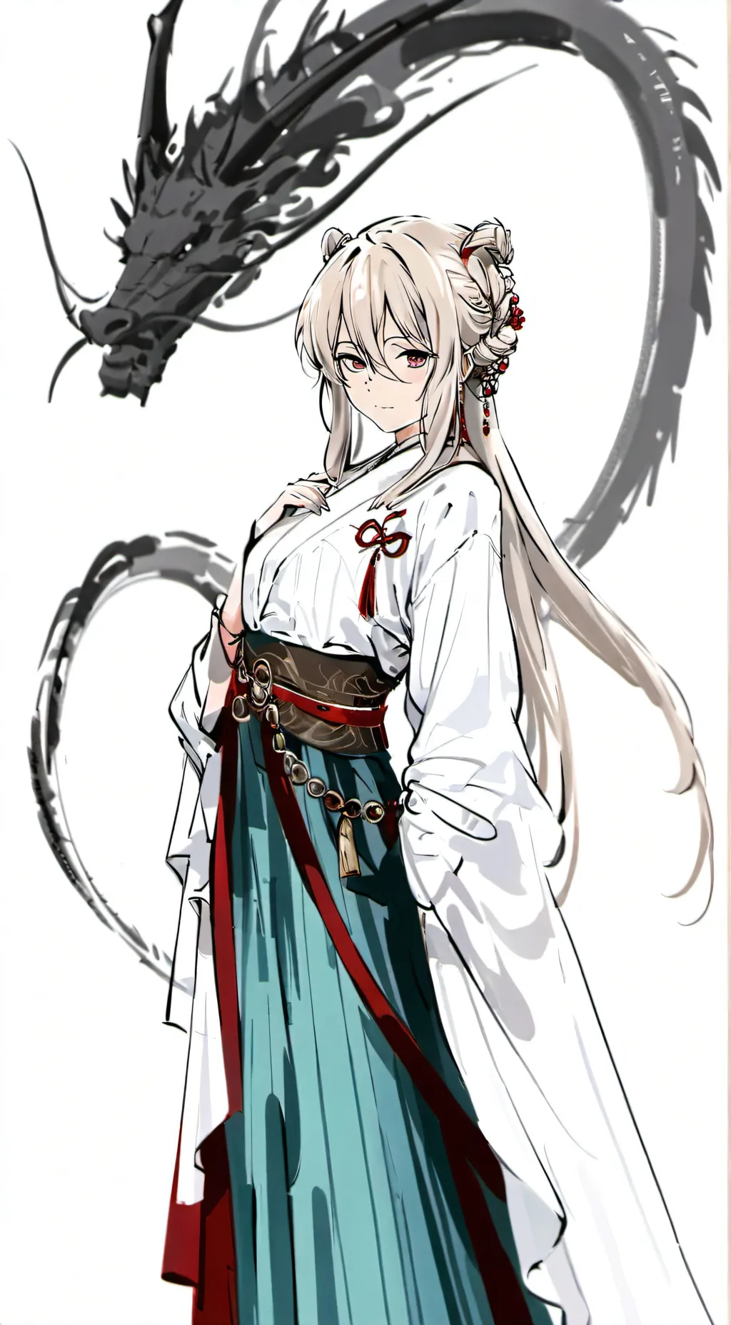ai character: Haruka background