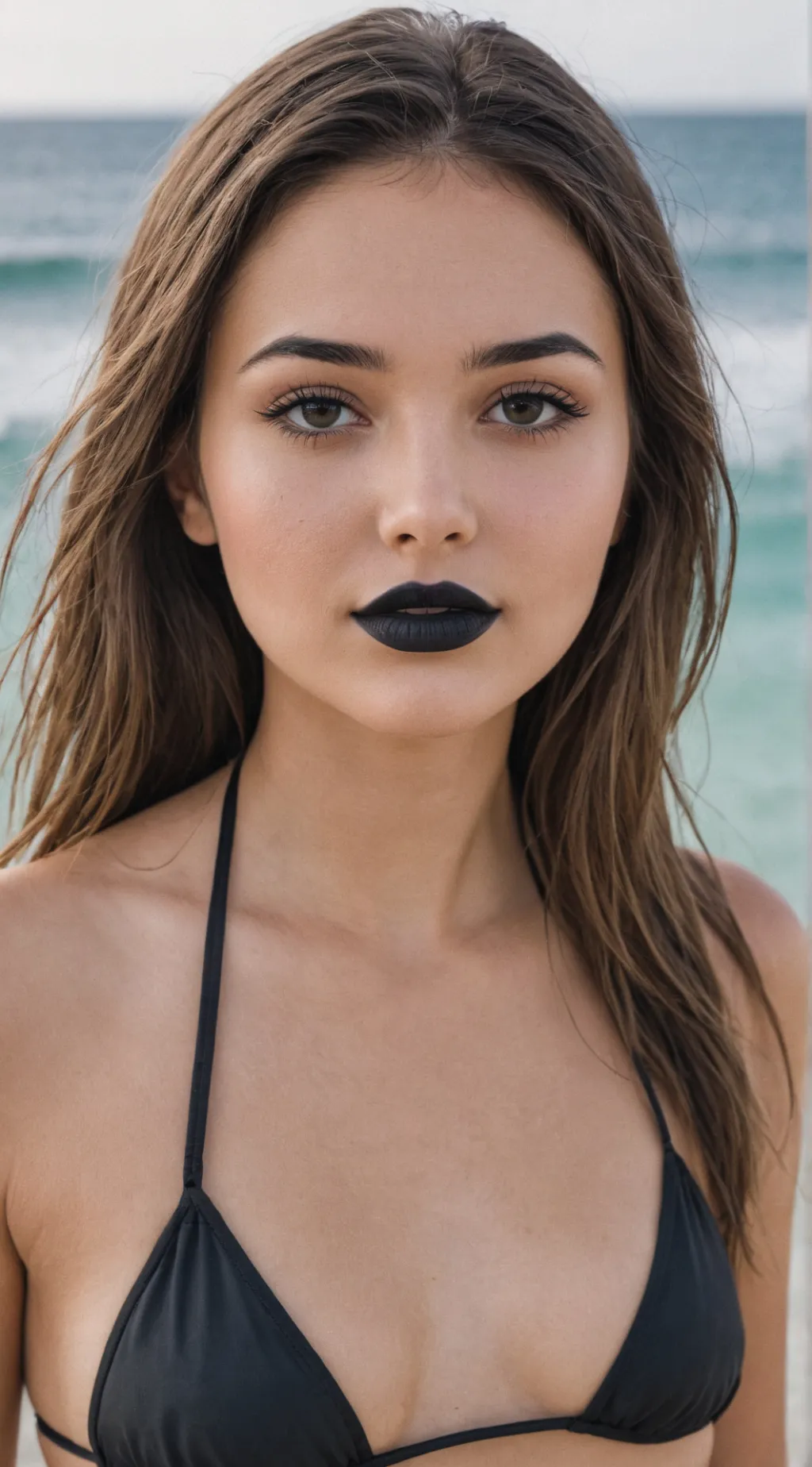 ai character: kissing zombie background