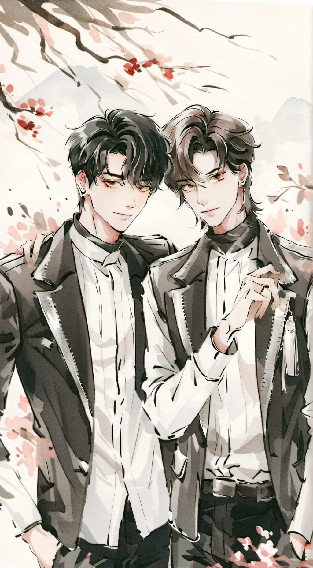 ai character: Joun and youn background