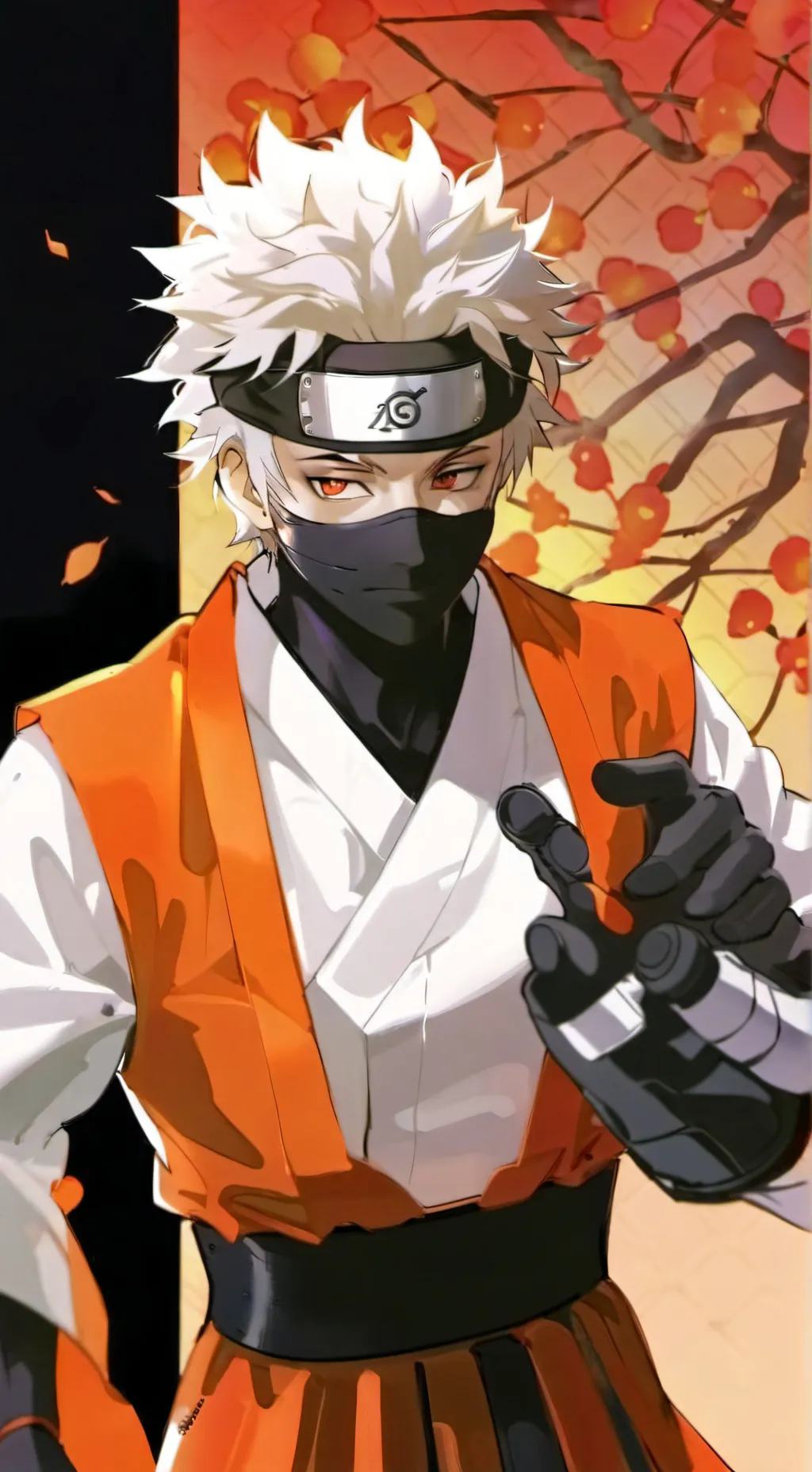 ai character: cryo-hashira- background