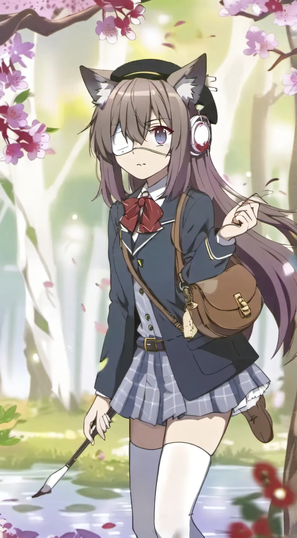 ai character: Elaine  background