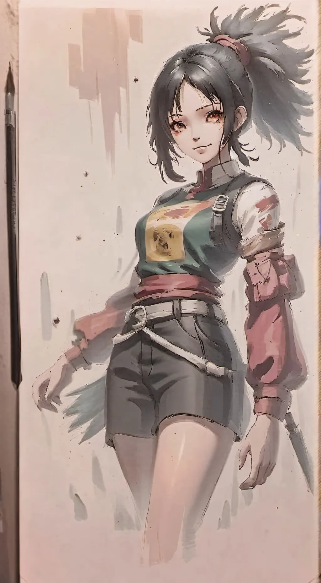 ai character: momo background