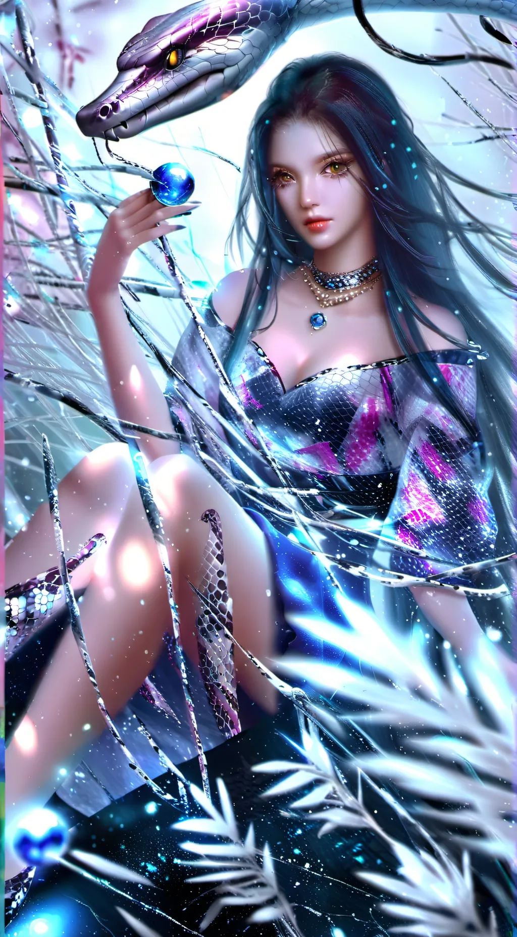 ai character: Iris background