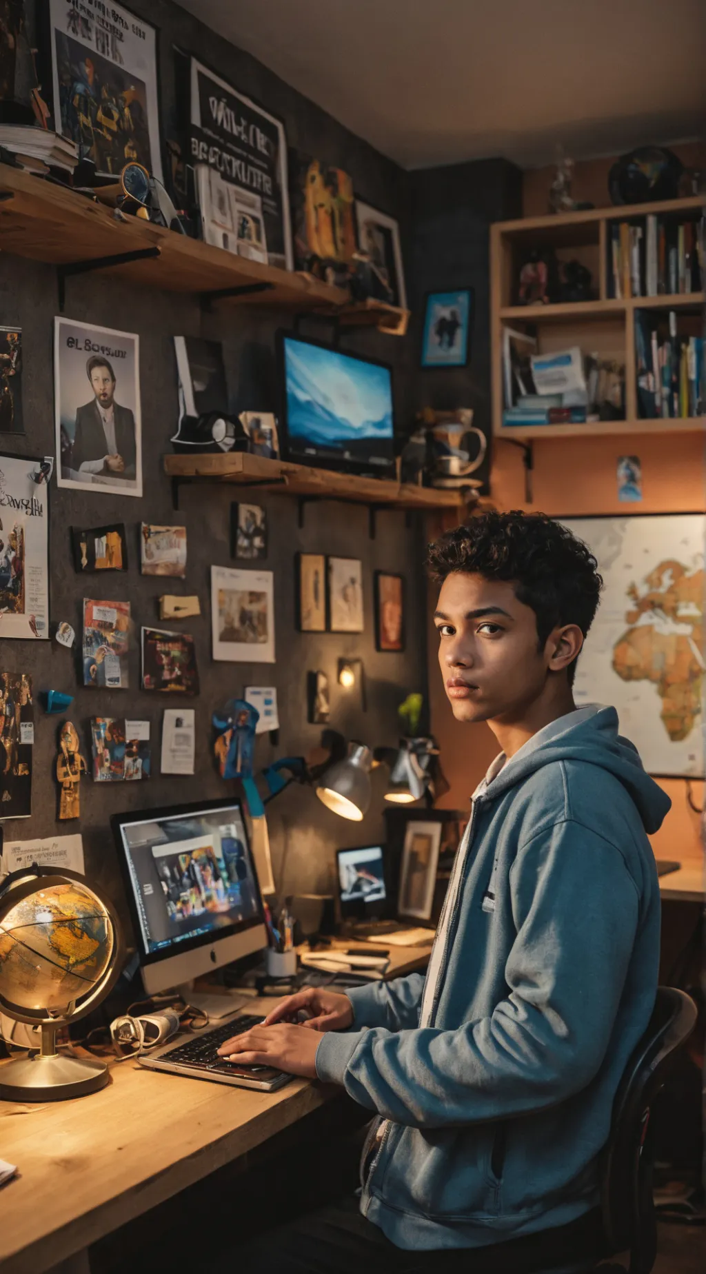 ai character: The Tech Tycoon's Triumph background