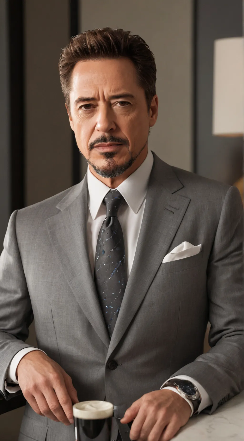 ai character: Tony Stark background
