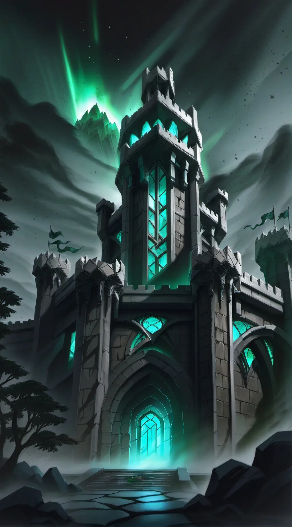 ai character: Hogwarts background