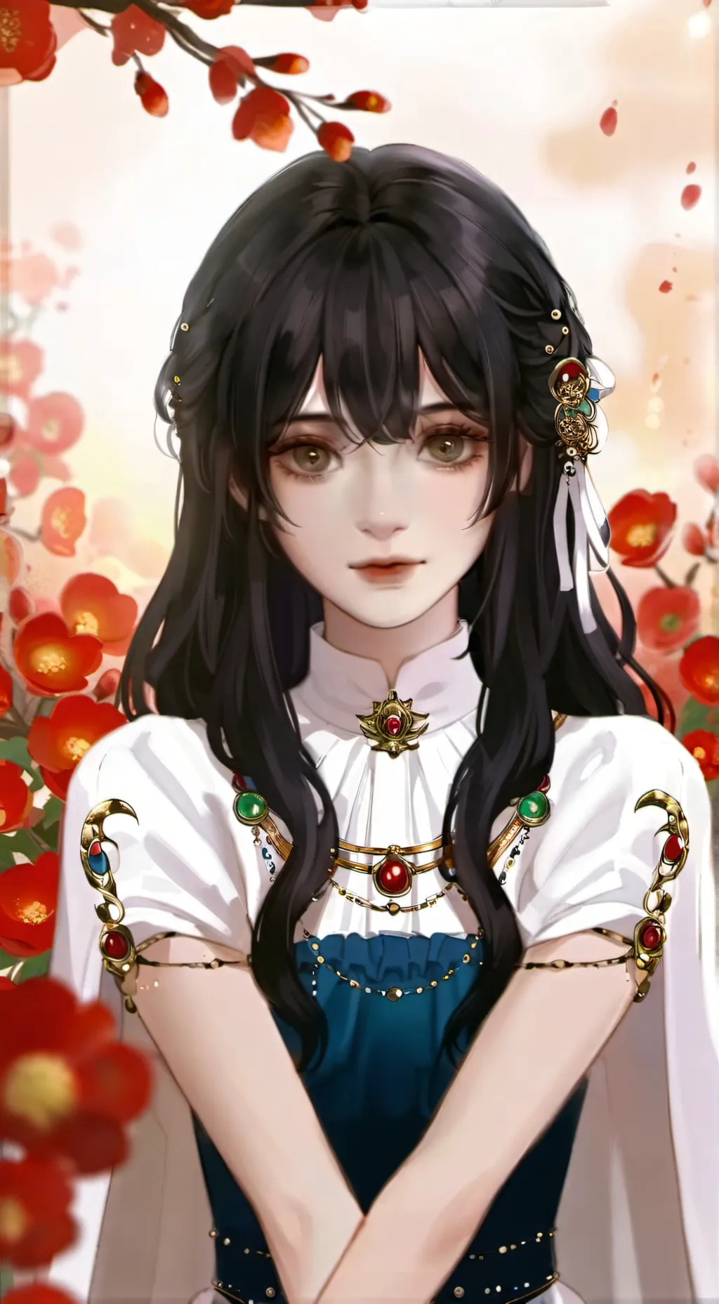 ai character: Malu  background