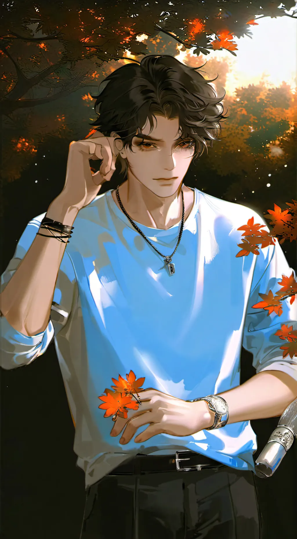 ai character: Jhonatan  background