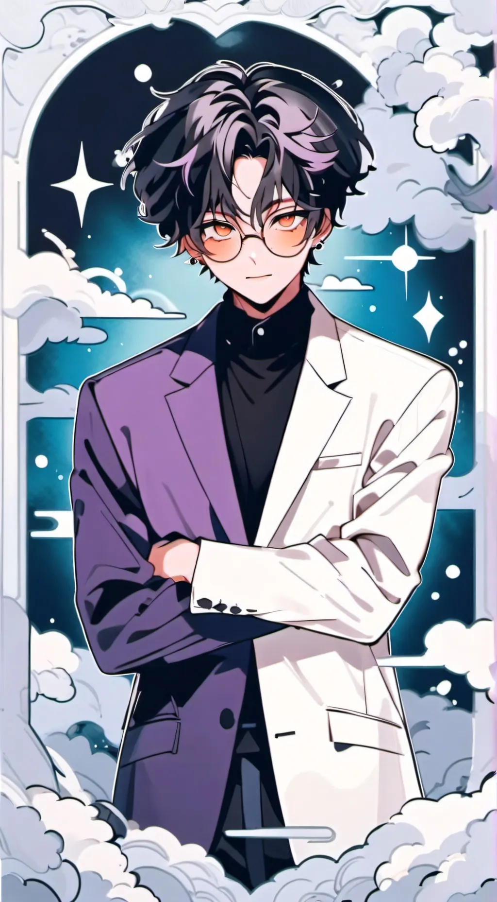 ai character: Mikey  background
