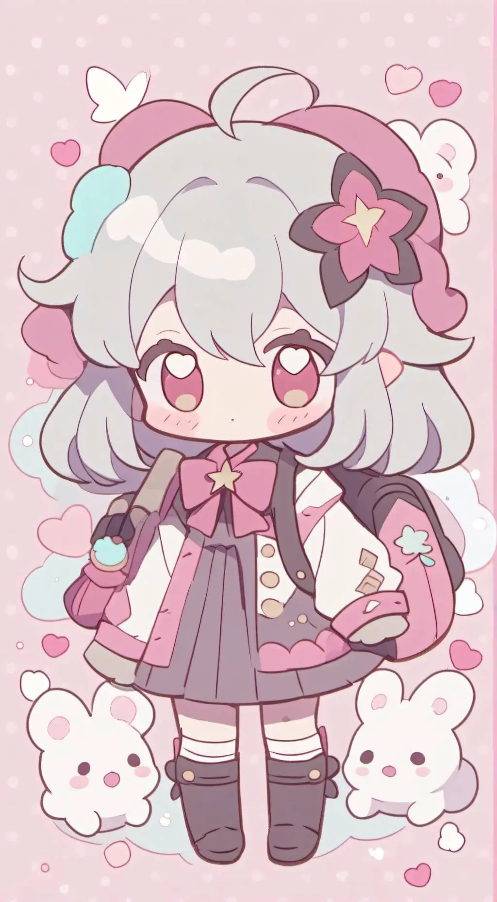 ai character: каня  background