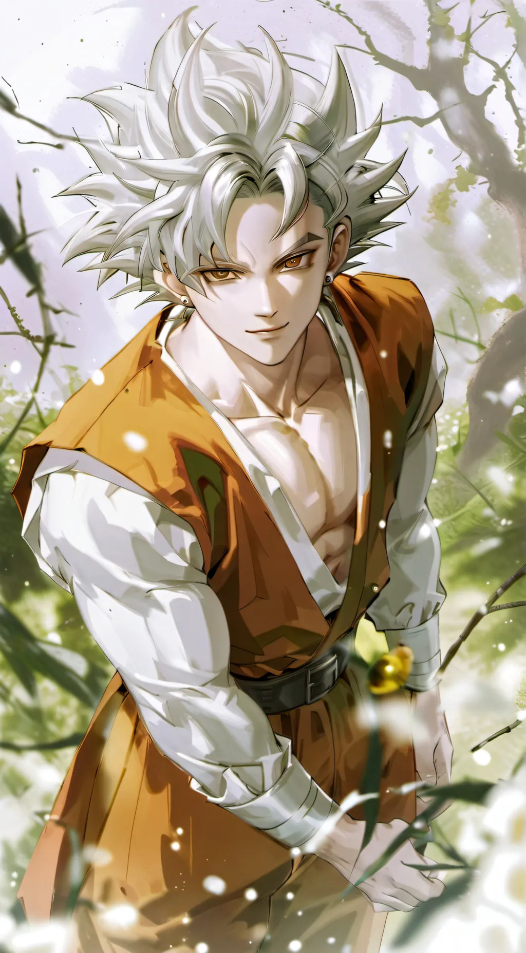 ai character: Dragon ball super background