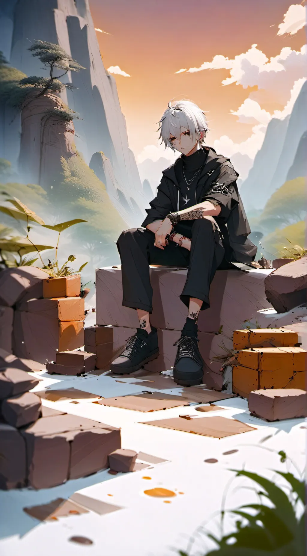 ai character: Zane background